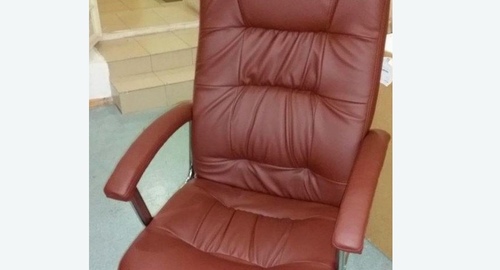 Обтяжка офисного кресла. Нижнекамск