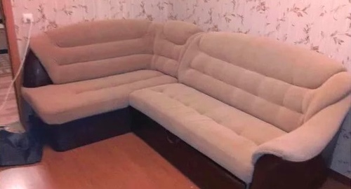 Перетяжка углового дивана. Нижнекамск